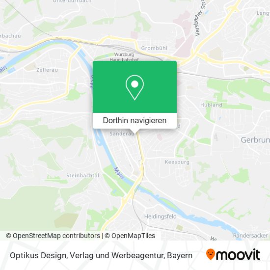 Optikus Design, Verlag und Werbeagentur Karte