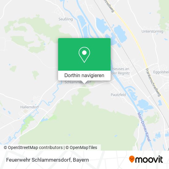 Feuerwehr Schlammersdorf Karte