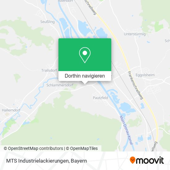 MTS Industrielackierungen Karte