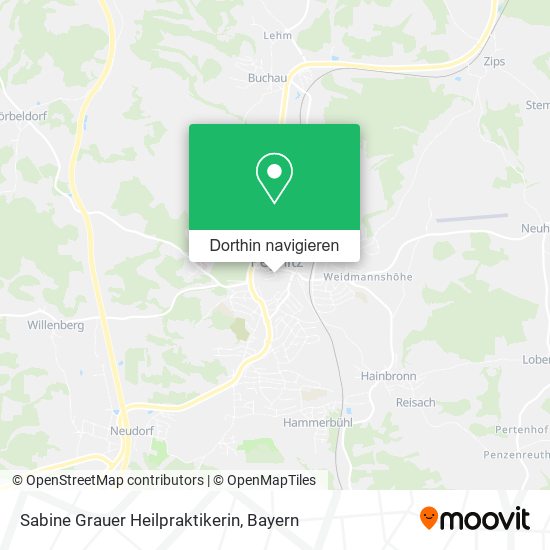 Sabine Grauer Heilpraktikerin Karte