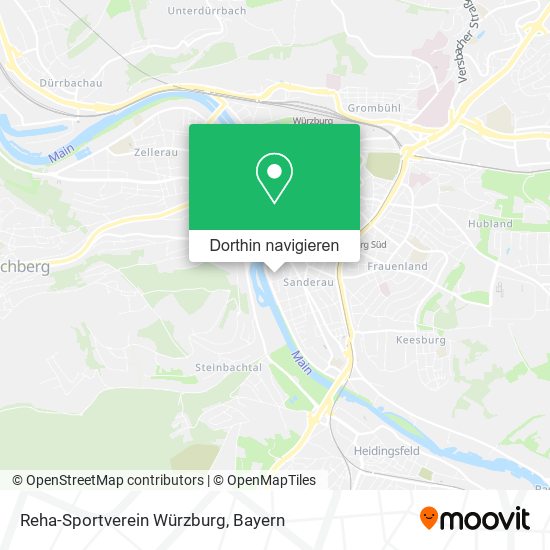 Reha-Sportverein Würzburg Karte