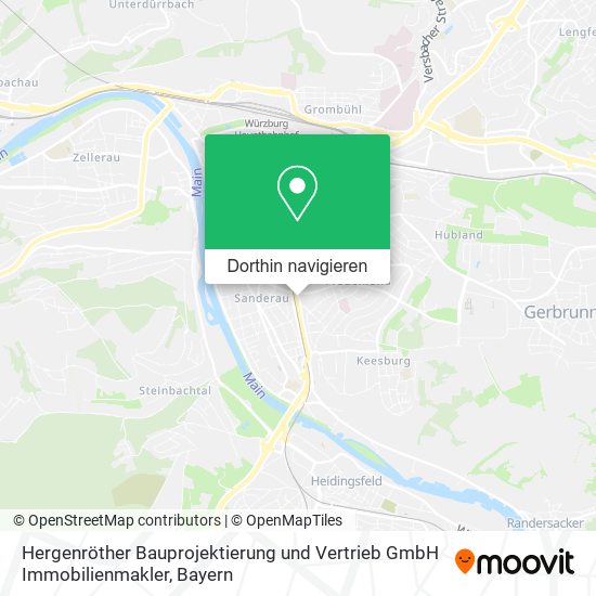 Hergenröther Bauprojektierung und Vertrieb GmbH Immobilienmakler Karte