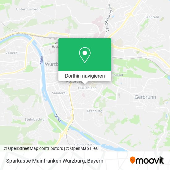 Sparkasse Mainfranken Würzburg Karte