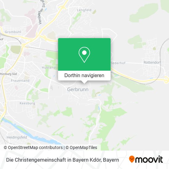 Die Christengemeinschaft in Bayern Kdör Karte