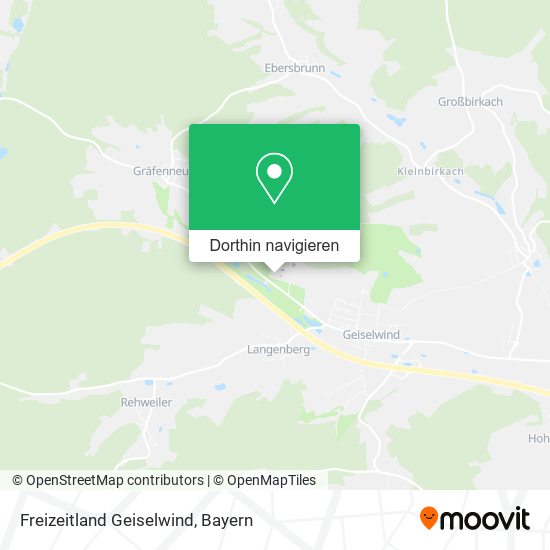 Freizeitland Geiselwind Karte