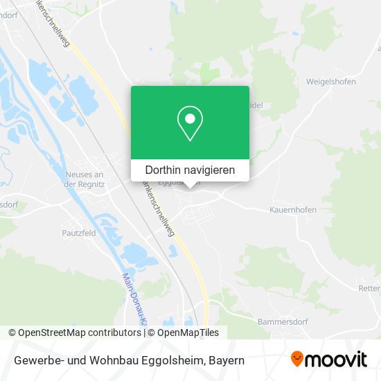 Gewerbe- und Wohnbau Eggolsheim Karte