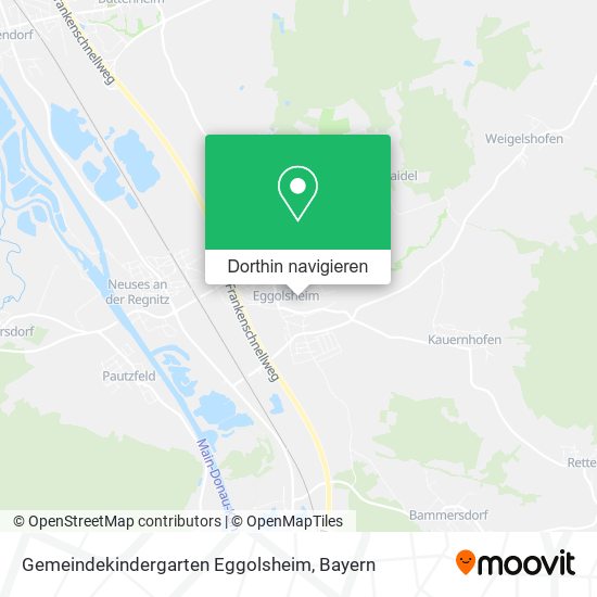 Gemeindekindergarten Eggolsheim Karte