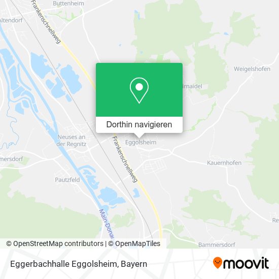 Eggerbachhalle Eggolsheim Karte