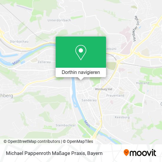 Michael Pappenroth Maßage Praxis Karte