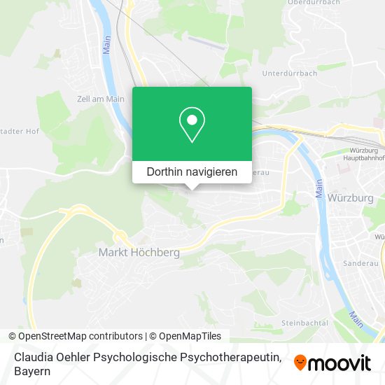 Claudia Oehler Psychologische Psychotherapeutin Karte