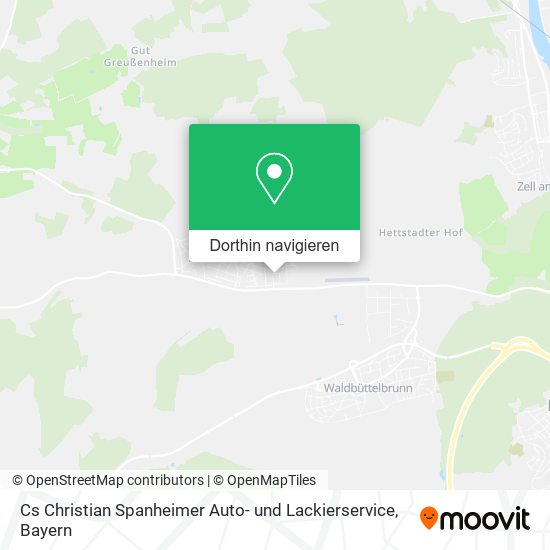 Cs Christian Spanheimer Auto- und Lackierservice Karte