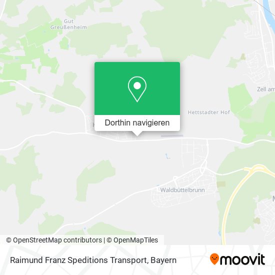 Raimund Franz Speditions Transport Karte