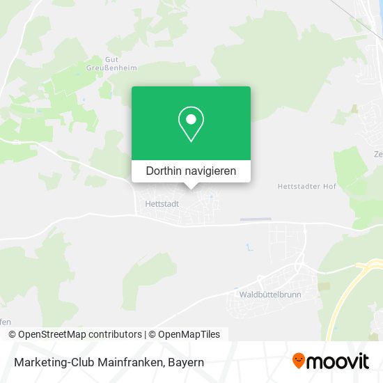 Marketing-Club Mainfranken Karte