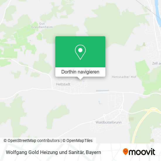 Wolfgang Gold Heizung und Sanitär Karte