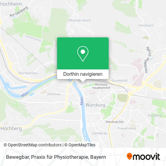 Bewegbar, Praxis für Physiotherapie Karte