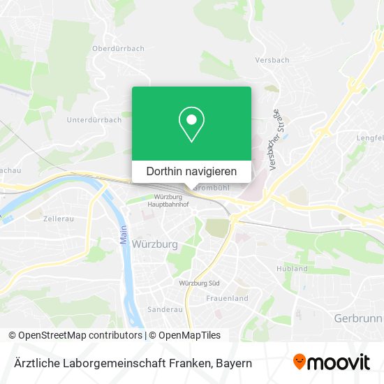 Ärztliche Laborgemeinschaft Franken Karte