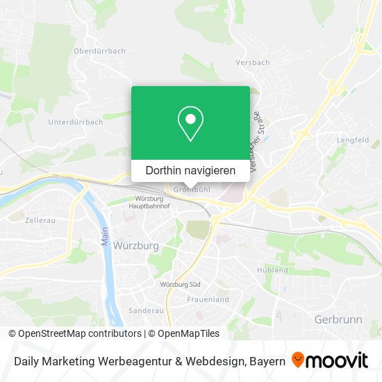 Daily Marketing Werbeagentur & Webdesign Karte