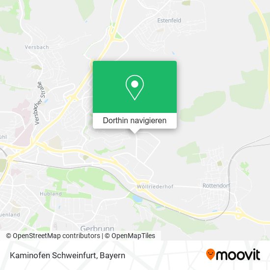 Kaminofen Schweinfurt Karte