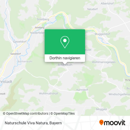 Naturschule Viva Natura Karte