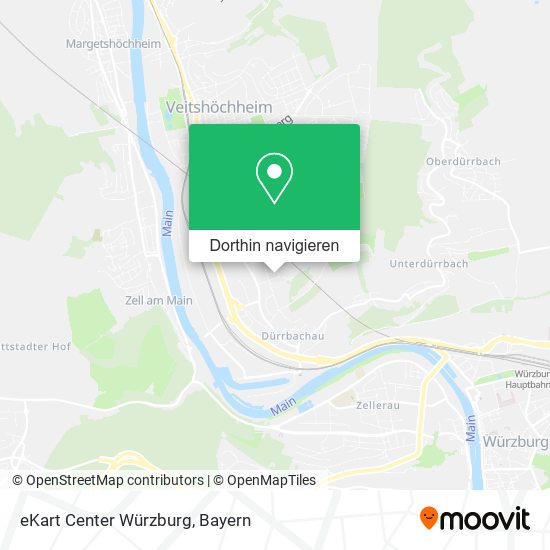 eKart Center Würzburg Karte