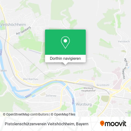 Pistolenschützenverein Veitshöchheim Karte