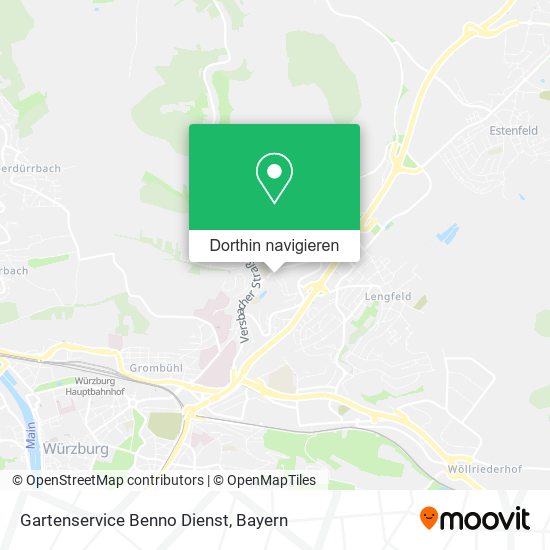 Gartenservice Benno Dienst Karte