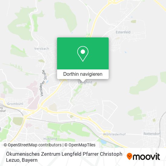 Ökumenisches Zentrum Lengfeld Pfarrer Christoph Lezuo Karte