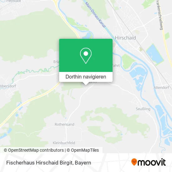 Fischerhaus Hirschaid Birgit Karte