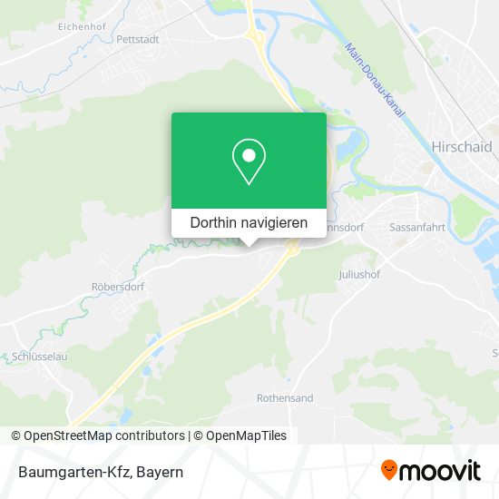 Baumgarten-Kfz Karte