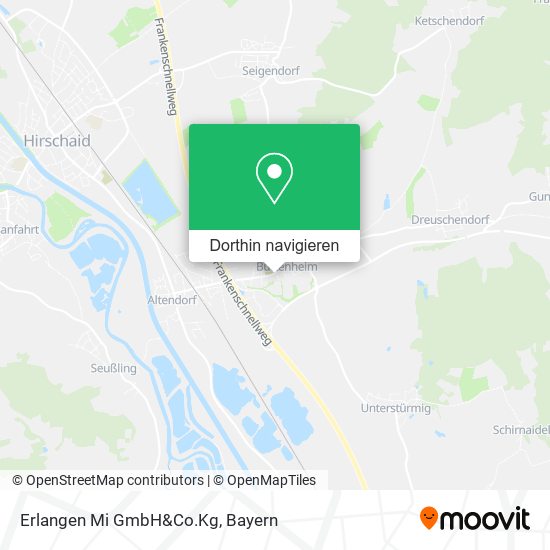 Erlangen Mi GmbH&Co.Kg Karte
