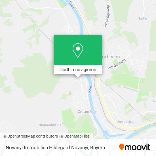 Novanyi Immobilien Hildegard Novanyi Karte