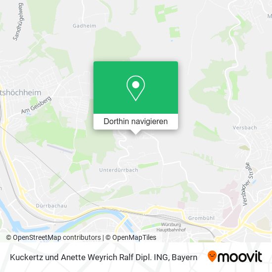 Kuckertz und Anette Weyrich Ralf Dipl. ING Karte