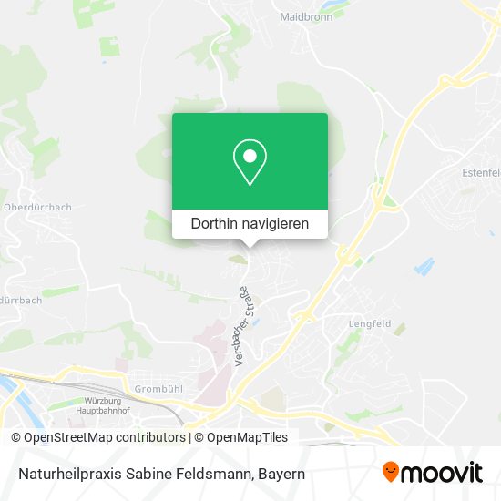 Naturheilpraxis Sabine Feldsmann Karte
