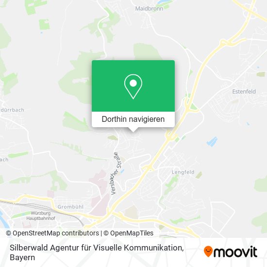 Silberwald Agentur für Visuelle Kommunikation Karte