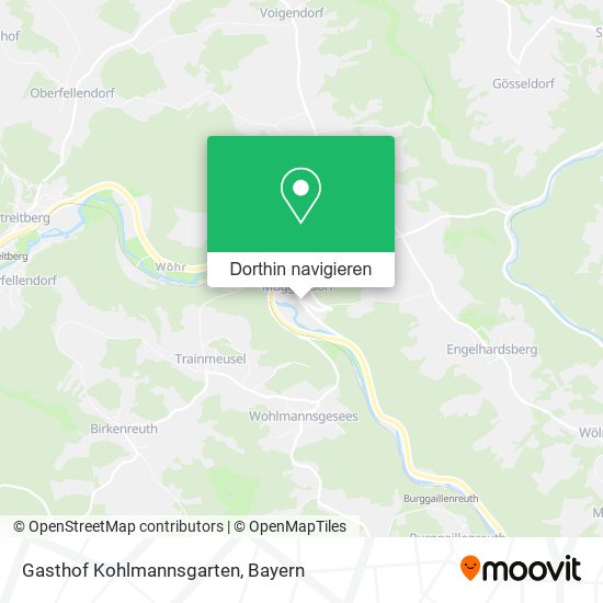 Gasthof Kohlmannsgarten Karte