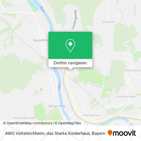 AWO Veitshöchheim, das Starke Kinderhaus Karte