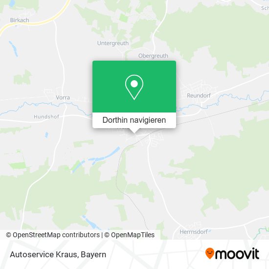 Autoservice Kraus Karte