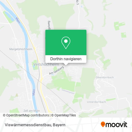 Viswärmemessdienstbau Karte