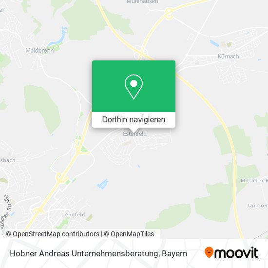 Hobner Andreas Unternehmensberatung Karte