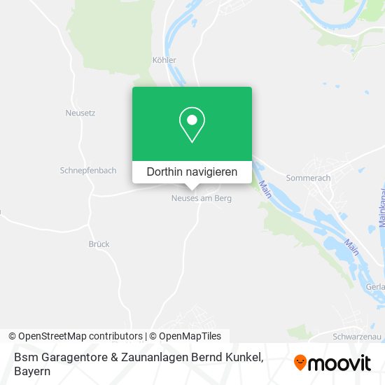 Bsm Garagentore & Zaunanlagen Bernd Kunkel Karte