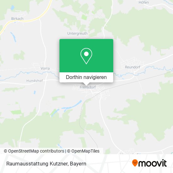 Raumausstattung Kutzner Karte