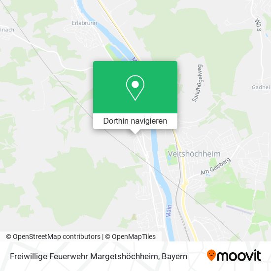 Freiwillige Feuerwehr Margetshöchheim Karte