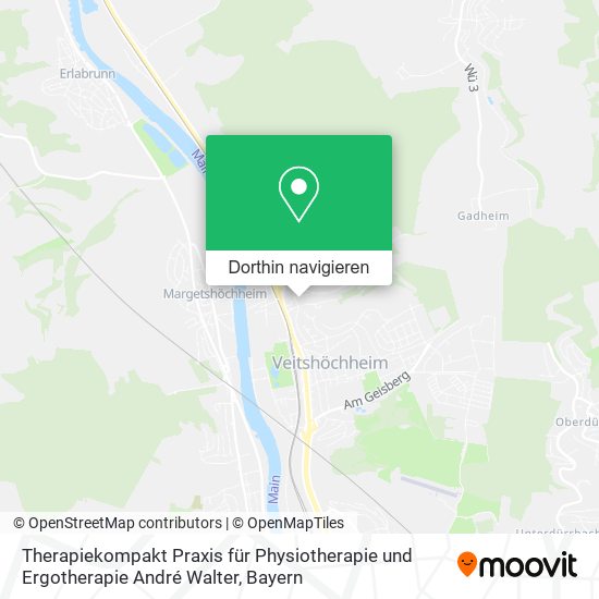 Therapiekompakt Praxis für Physiotherapie und Ergotherapie André Walter Karte