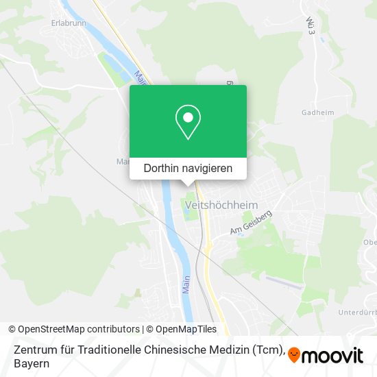 Zentrum für Traditionelle Chinesische Medizin (Tcm) Karte