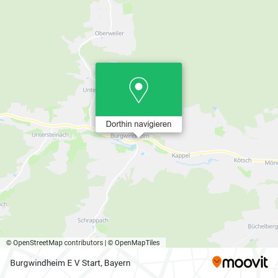 Burgwindheim E V Start Karte
