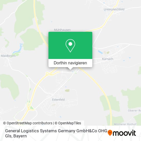 General Logistics Systems Germany GmbH&Co OHG Gls Karte