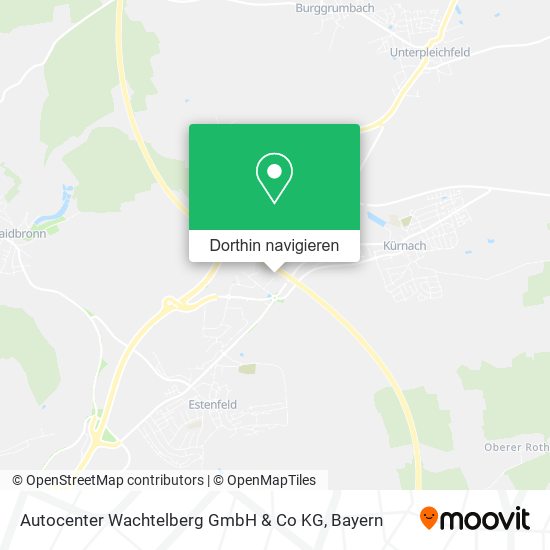 Autocenter Wachtelberg GmbH & Co KG Karte
