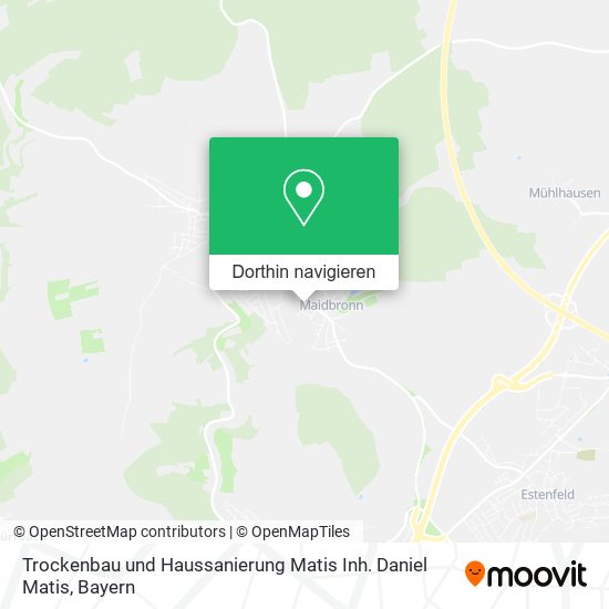 Trockenbau und Haussanierung Matis Inh. Daniel Matis Karte