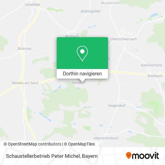 Schaustellerbetrieb Peter Michel Karte