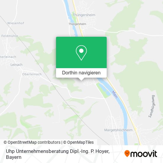 Uhp Unternehmensberatung Dipl.-Ing. P. Hoyer Karte